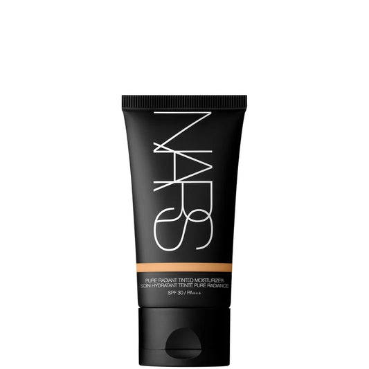 NARS Cosmetics Pure Radiant Tinted Moisturiser SPF30 St. Moritz in a slim plastic tube