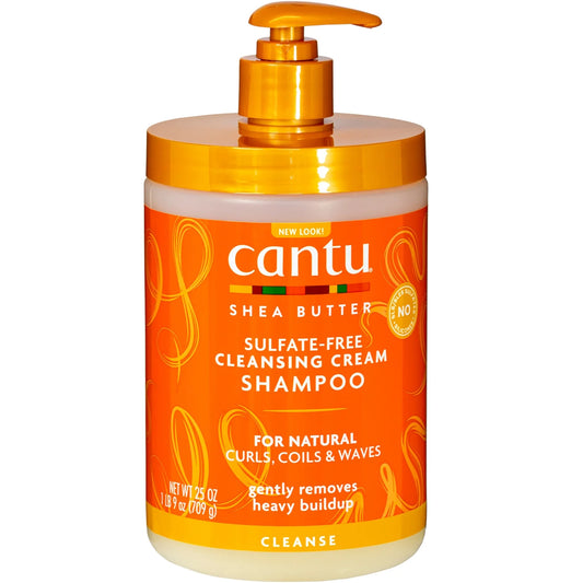 Cantu Shea Butter cleansing cream shampoo large salon size bottle