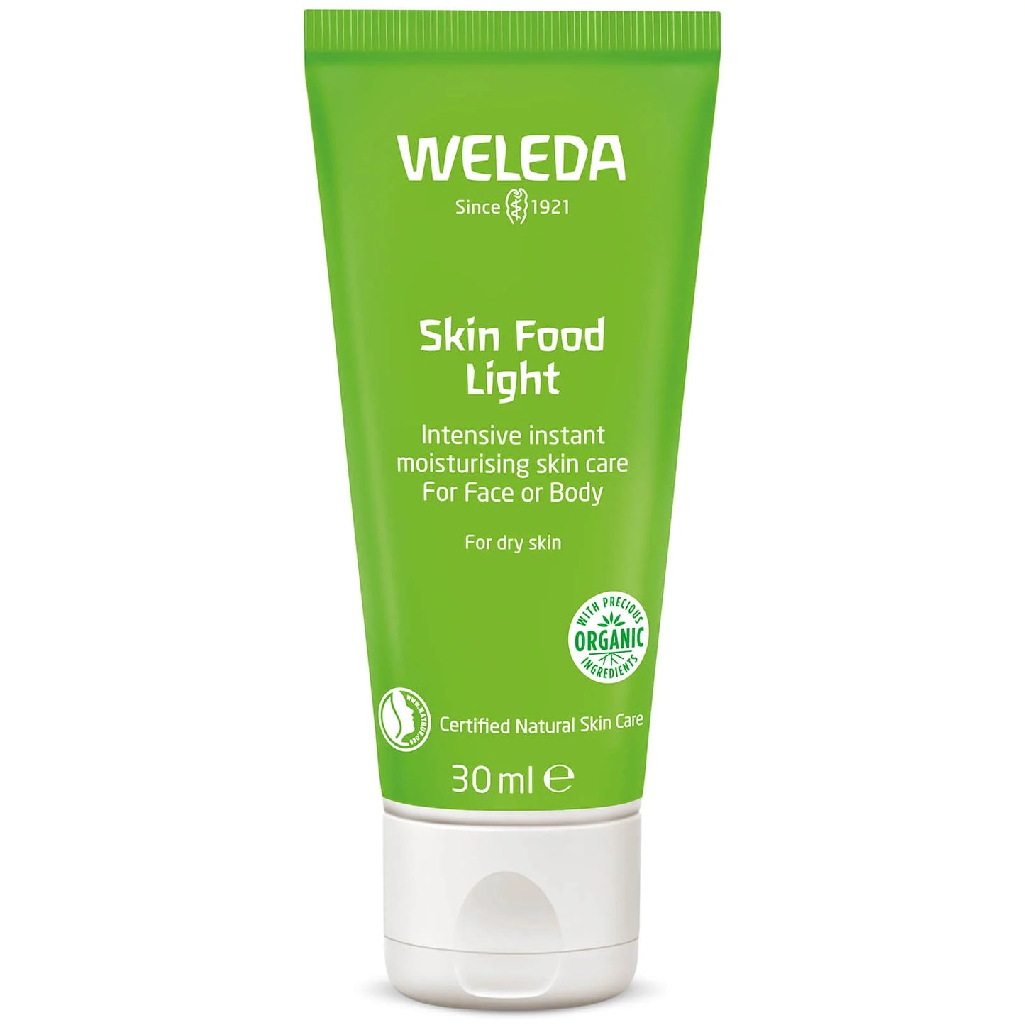 Weleda Skin Food Light 30ml tube, lightweight herbal moisturiser