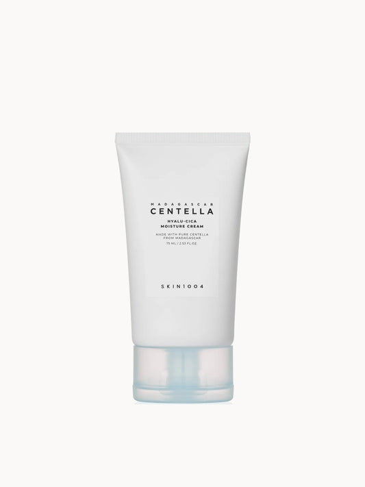 Skin1004 Madagascar Centella Hyalu-Cica Moisture Cream 75ml, green jar with white lid