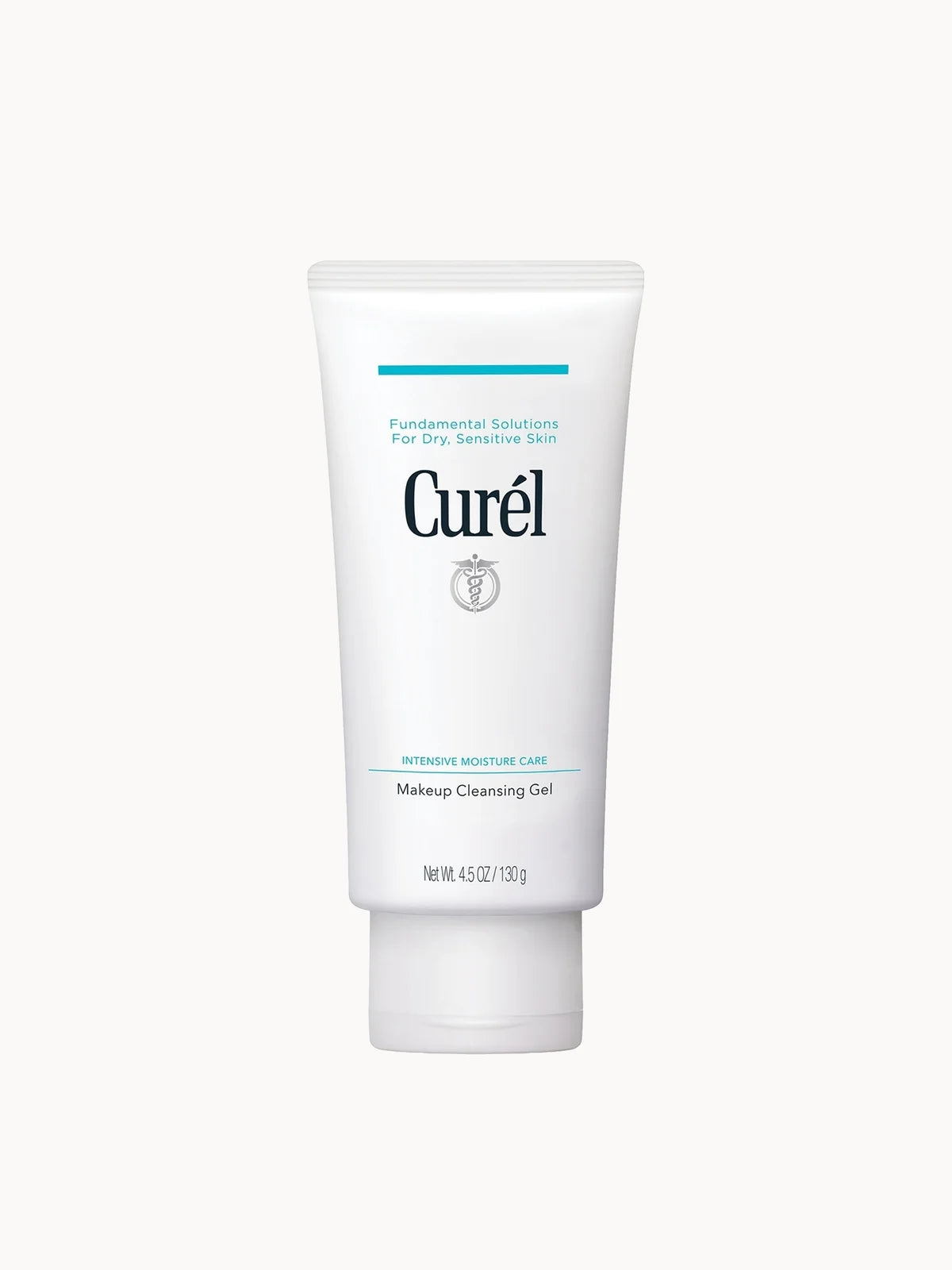 Curél Makeup Cleansing Gel for Dry, Sensitive Skin 130ml, cleansing gel container