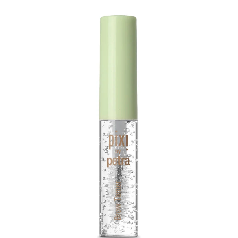 PIXI Brow Tamer Eyebrow Gel clear brow gel tube with light green cap