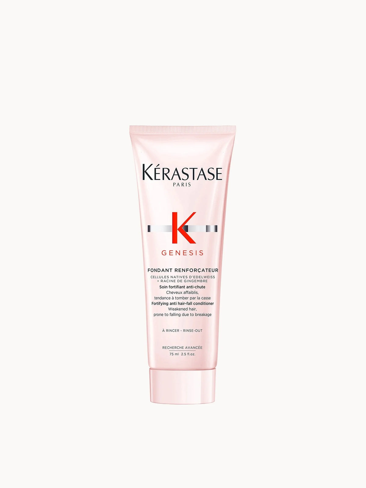 Kerastase Genesis Nourishing Anti Hair-Fall Conditioner 75ml, purple and silver tube