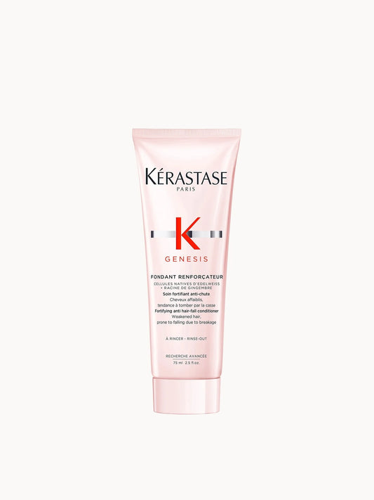 Kerastase Genesis Nourishing Anti Hair-Fall Conditioner 75ml, purple and silver tube