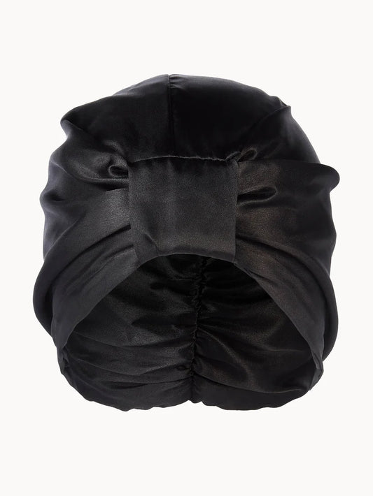 Grow Gorgeous Satin Bonnet adjustable satin-lined hair bonnet in deep burgundy