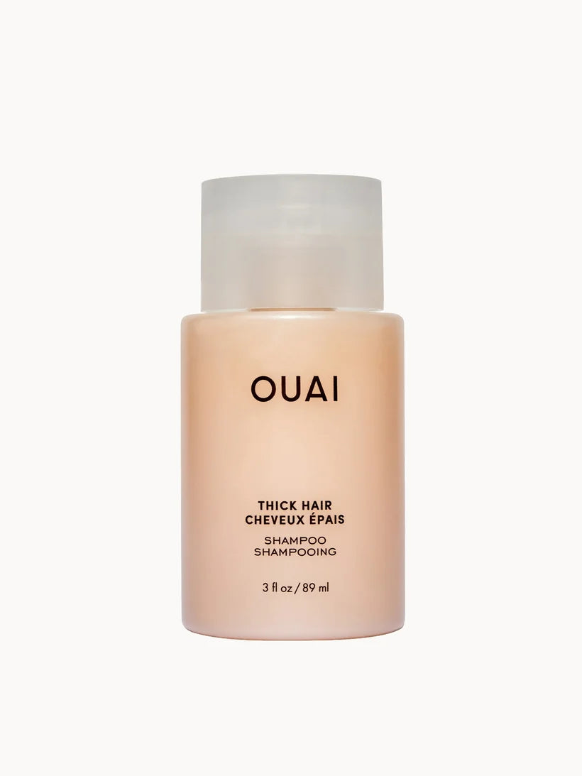 OUAI Thick shampoo travel size 89ml bottle
