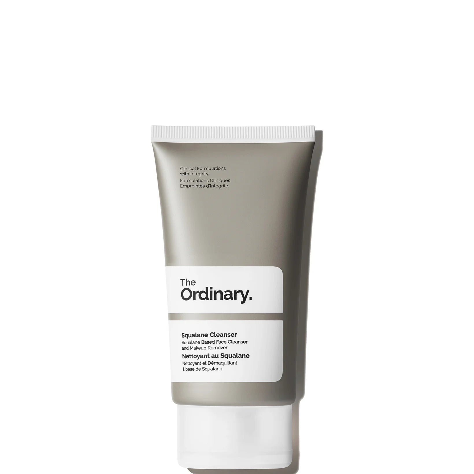 The Ordinary Squalane Cleanser 50ml tube, gentle makeup-removing face cleanser