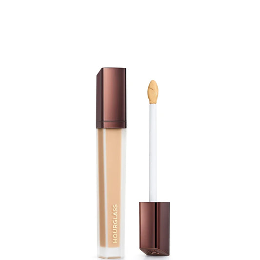 Hourglass Vanish Airbrush Concealer shade Fawn slim tube with gold cap and doe foot applicator
