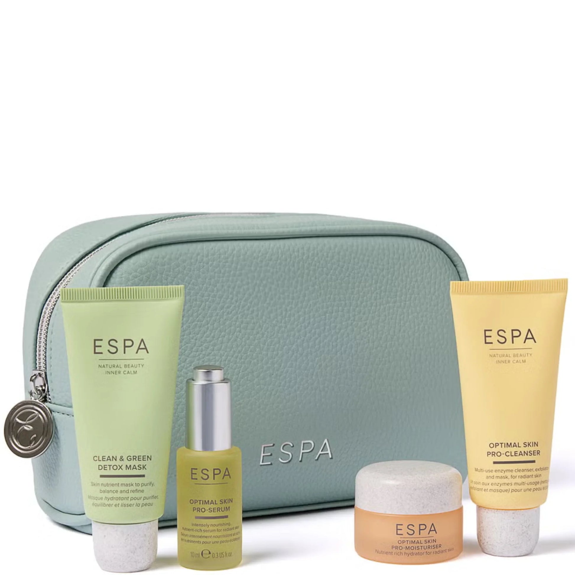 ESPA Resilience and Revitalising Ritual four piece skincare set