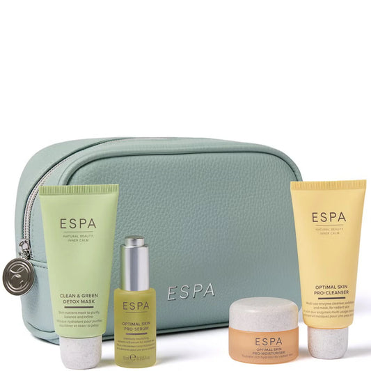 ESPA Resilience and Revitalising Ritual four piece skincare set