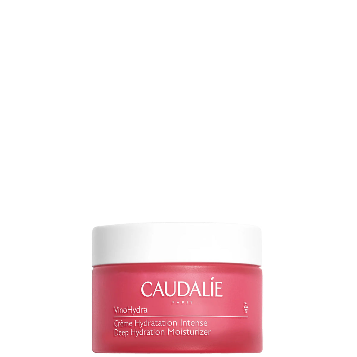 Caudalie VinoHydra Deep Hydration Moisturiser 50ml, pale blue jar with white Caudalie lettering