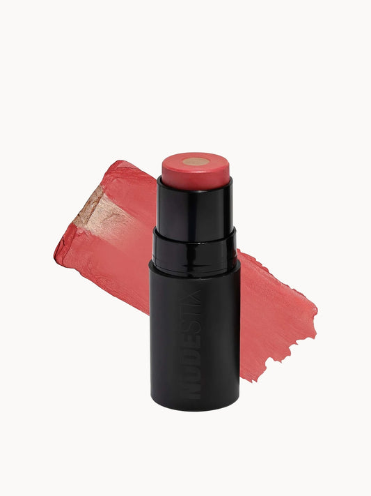Nudestix Nudies Matte + Glow all-over face blush in Sunset Gold 6g