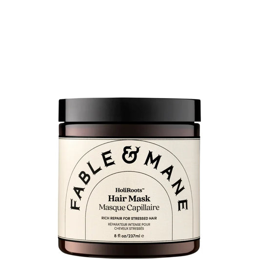 Fable & Mane HoliRoots repairing hair mask 237ml jar