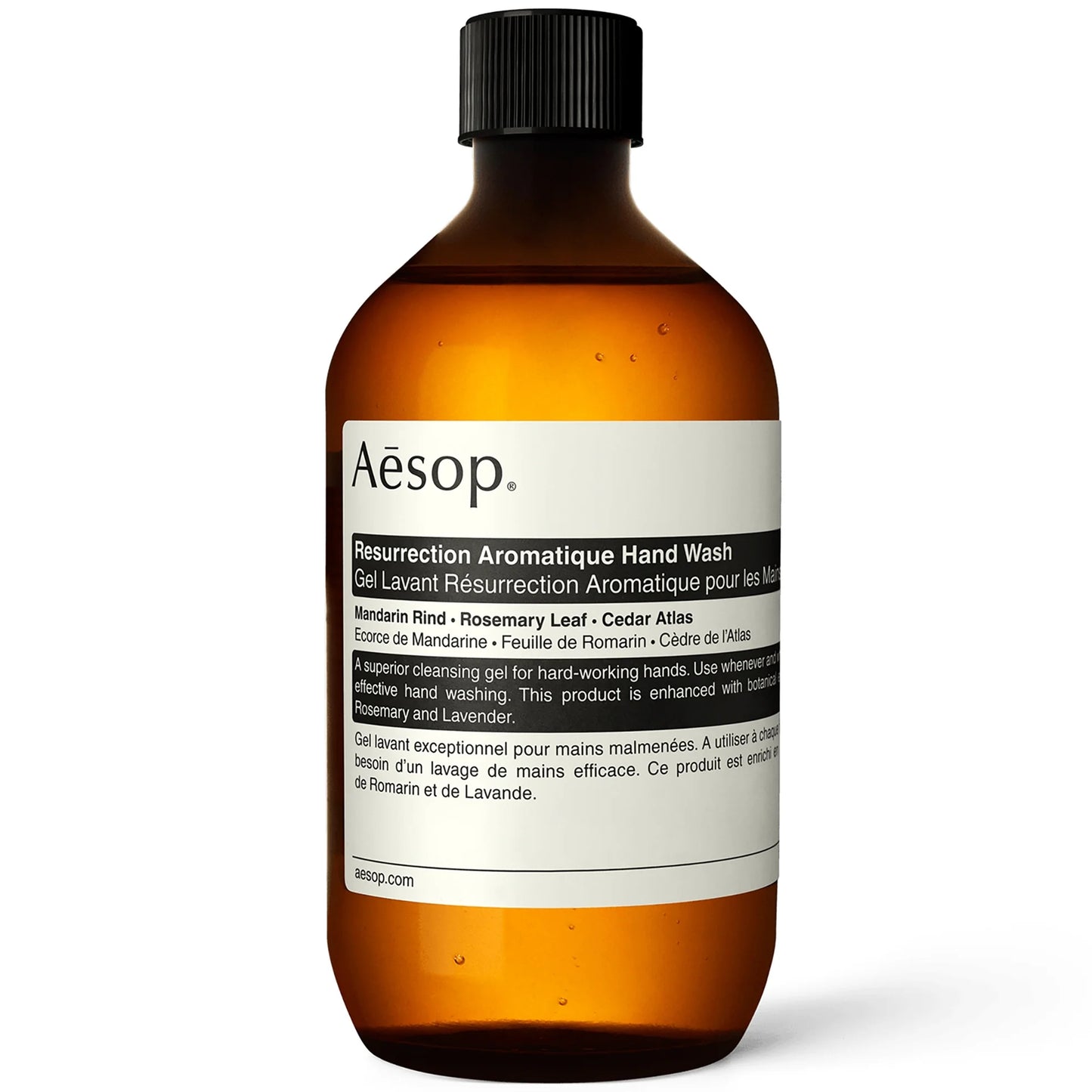 Aesop Resurrection Aromatique Hand Wash 500ml with Screw Cap — unboxed — genuine product