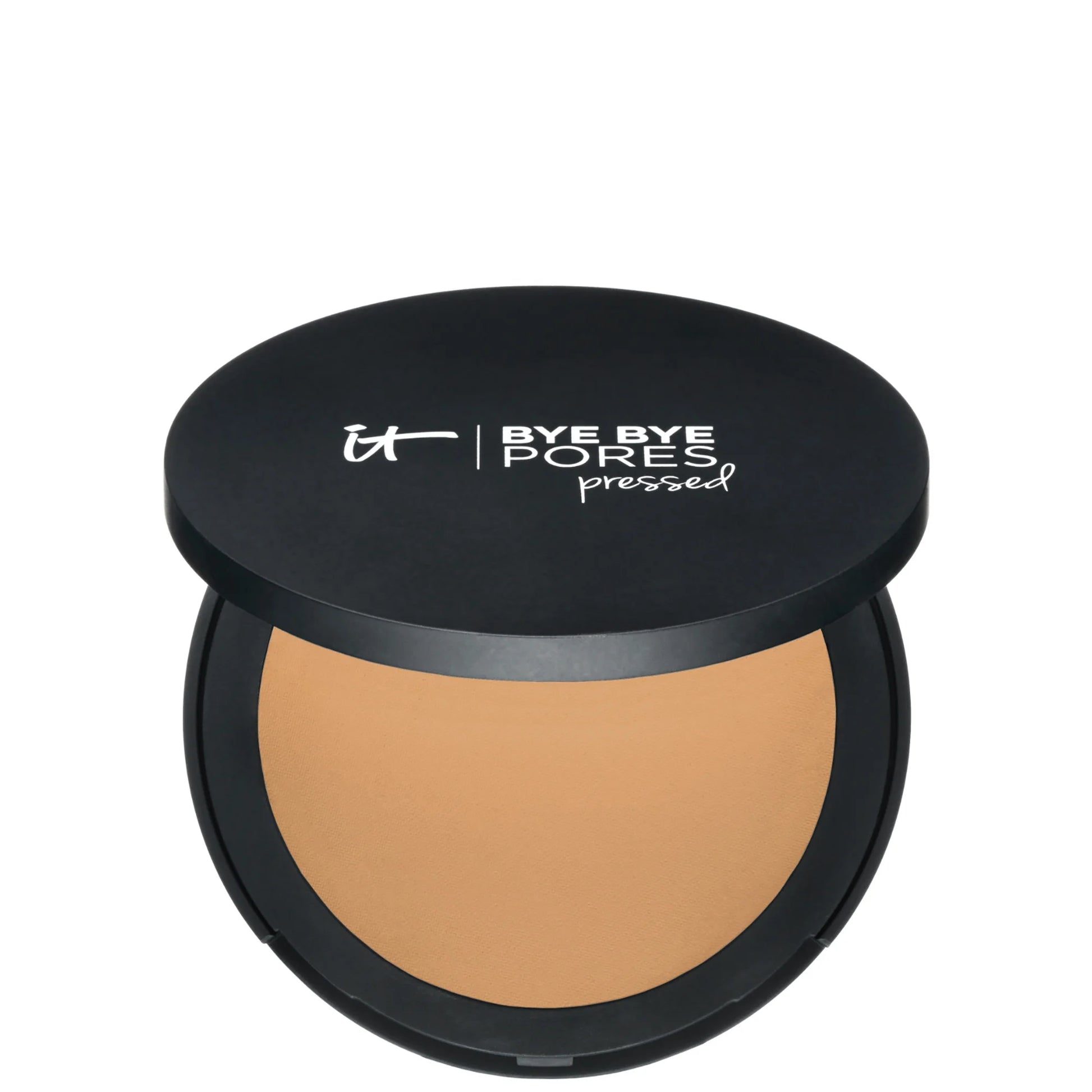 IT Cosmetics Bye Bye Pores pressed translucent powder in Tan Rich