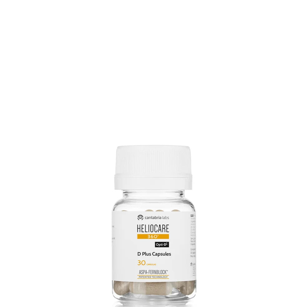 Heliocare 360° D-Plus dietary supplement capsules, pack of 30