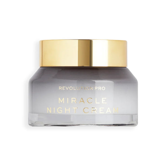 Revolution Pro Miracle Night Cream 50ml - overnight moisturiser for repair and hydration