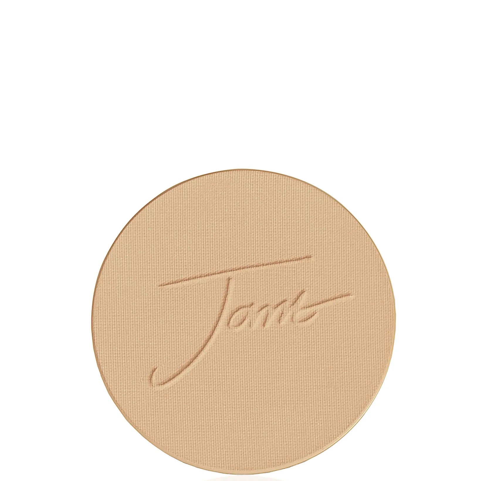 JANE IREDALE PUREPRESSED BASE MINERAL FOUNDATION SPF 20 REFILL - GOLDEN GLOW by Jane Iredale — genuine product, minor packaging flaw, unused formula.