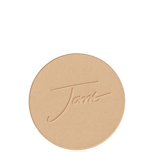 JANE IREDALE PUREPRESSED BASE MINERAL FOUNDATION SPF 20 REFILL - GOLDEN GLOW by Jane Iredale — genuine product, minor packaging flaw, unused formula.
