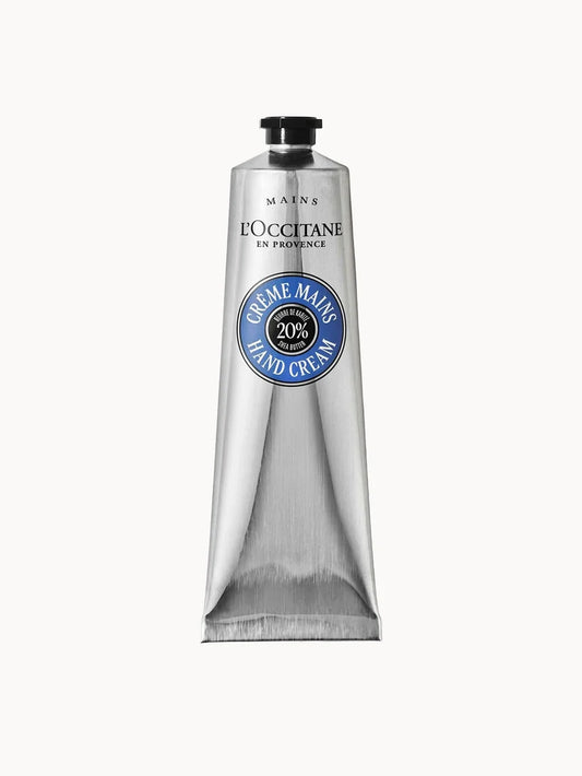 L'Occitane Shea Hand Cream 150ml tube with a screw cap at the base