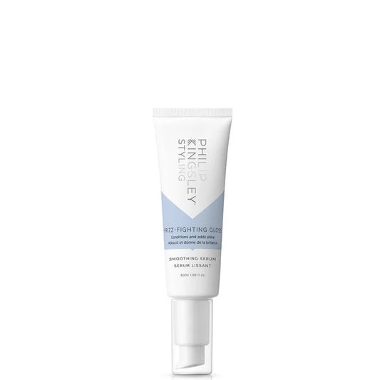 Philip Kingsley Finishing Touch Frizz Fighting Gloss 50ml small tube with flip cap and minimal branding