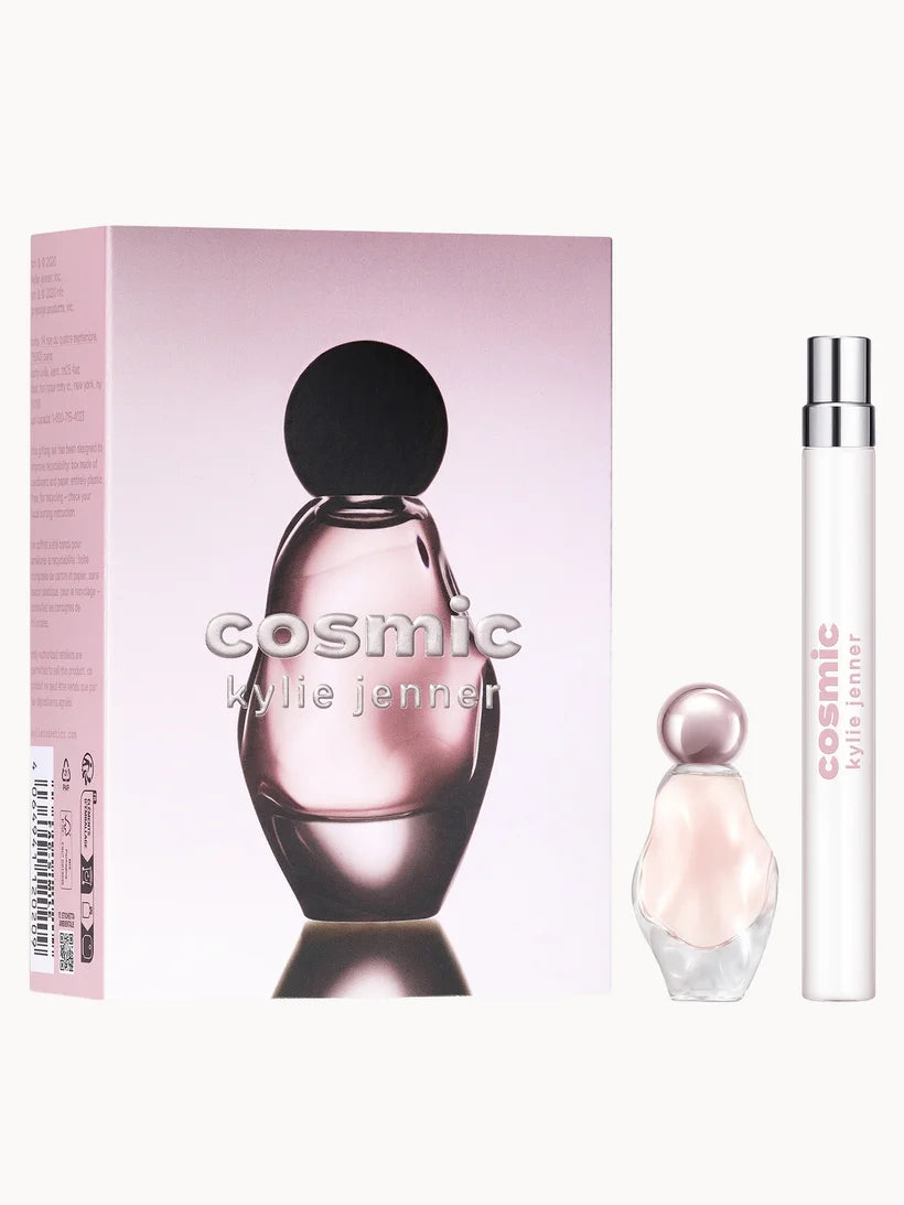 Cosmic Kylie Jenner Eau de Parfum Mini Duo Gift Set two small fragrance bottles presented together in branded box