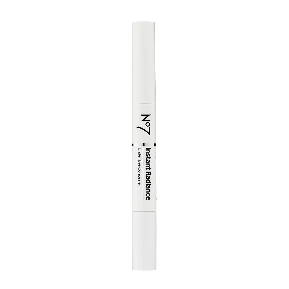 No7 Instant Radiance Under Eye Concealer 1.7ml - Shade 6.5, small tube with doe-foot applicator cap and No7 branding