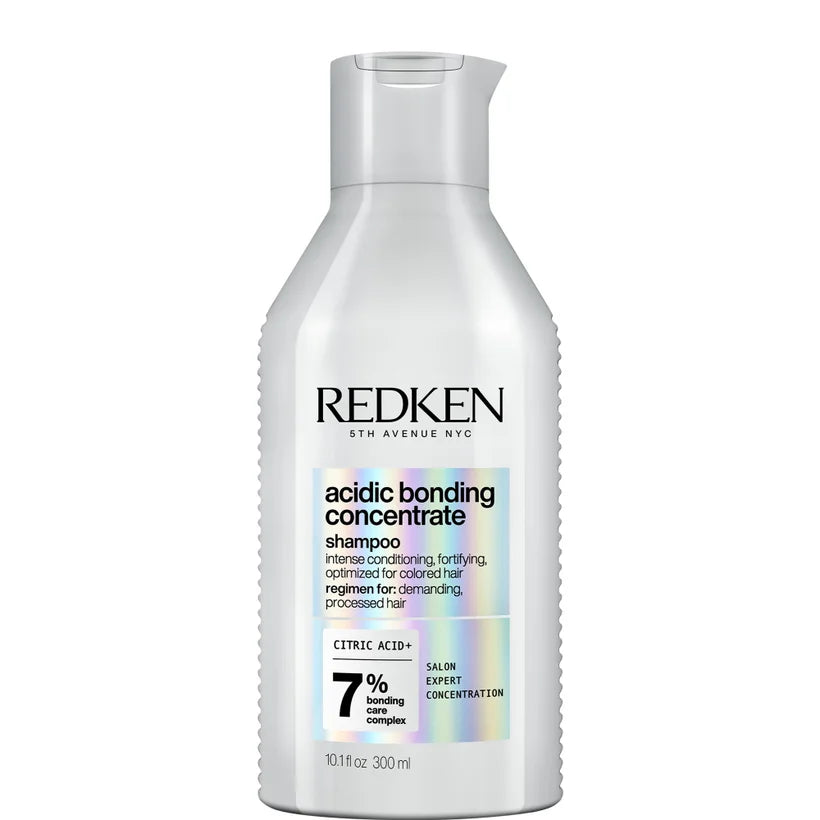 Redken Acidic Bonding Concentrate sulphate-free bond repair shampoo 300ml bottle with Redken Acidic range design