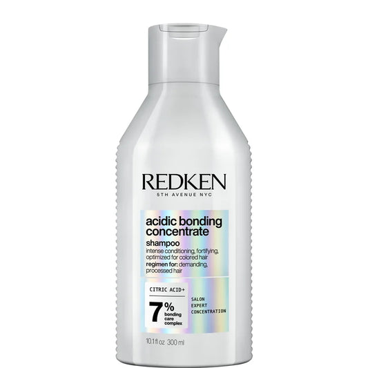 Redken Acidic Bonding Concentrate sulphate-free bond repair shampoo 300ml bottle with Redken Acidic range design
