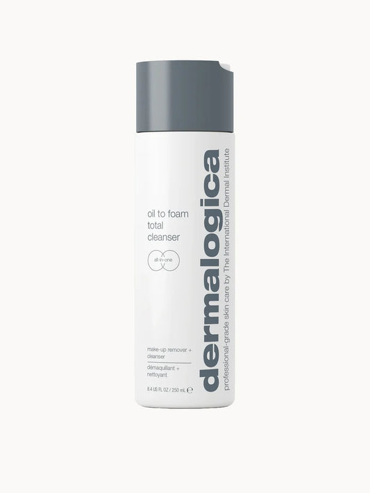 Dermalogica Oil to Foam Cleanser 250ml plastic pump bottle