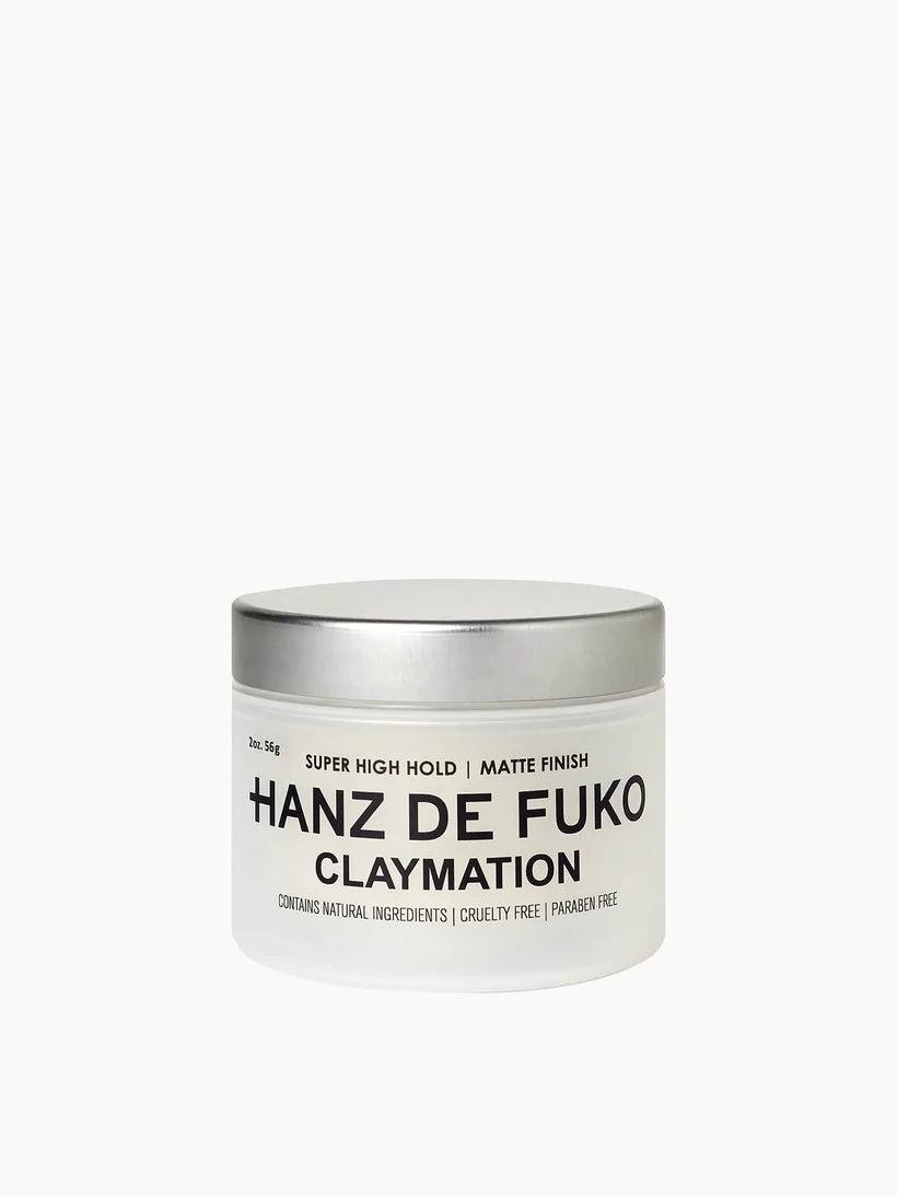 Hanz de Fuko Claymation matte styling clay 56g tub