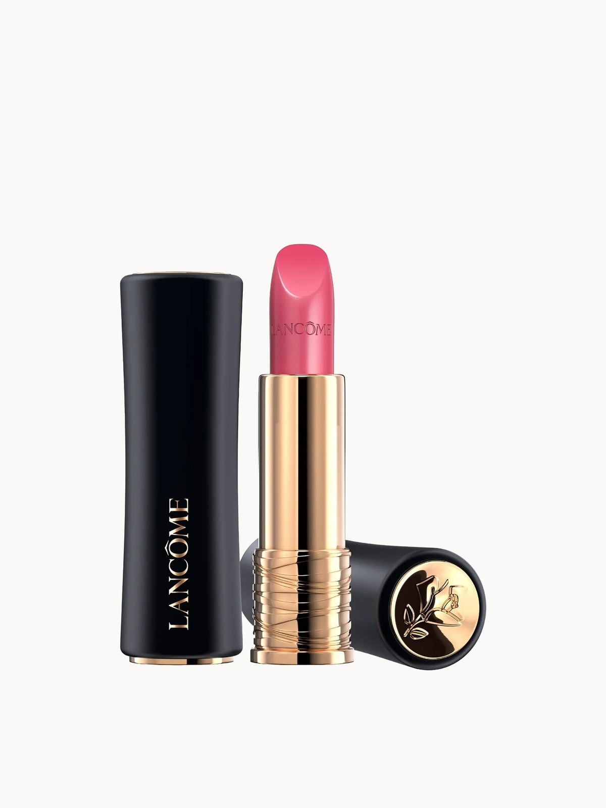 Lancôme L'Absolu Rouge Cream Lipstick 3.4g - 08 La Vie Est Belle, cream lipstick in its case