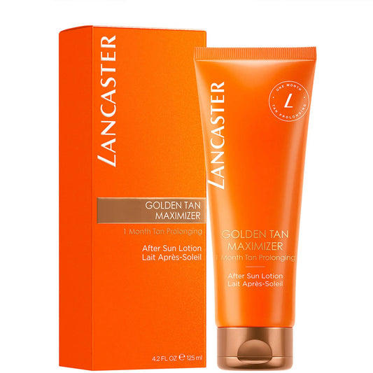 Lancaster Golden Tan Maximizer After Sun Lotion 125ml orange tube