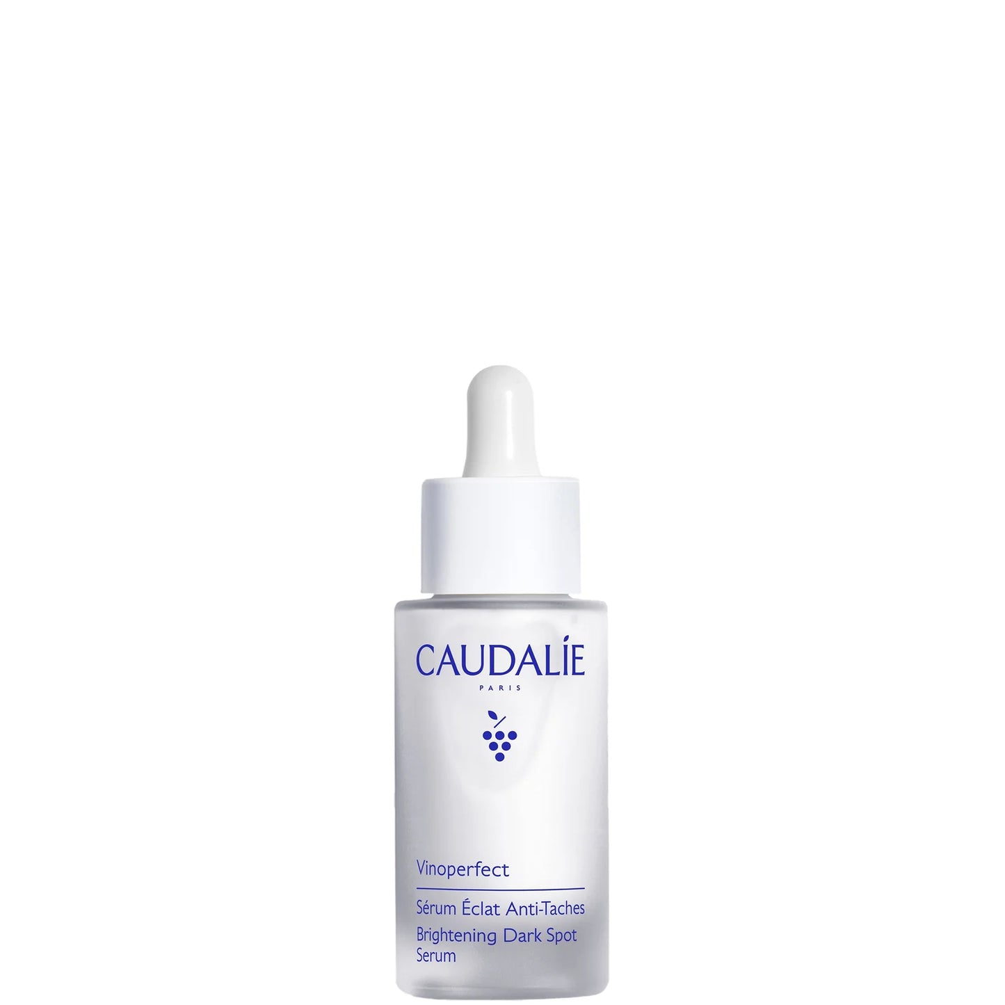 Caudalie Vinoperfect Brightening Dark Spot Serum 30ml dropper bottle for radiance and pigmentation