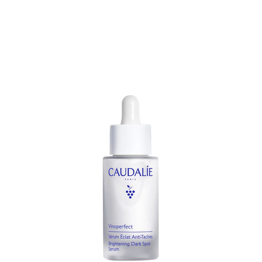 Caudalie Vinoperfect Brightening Dark Spot Serum 30ml dropper bottle for radiance and pigmentation