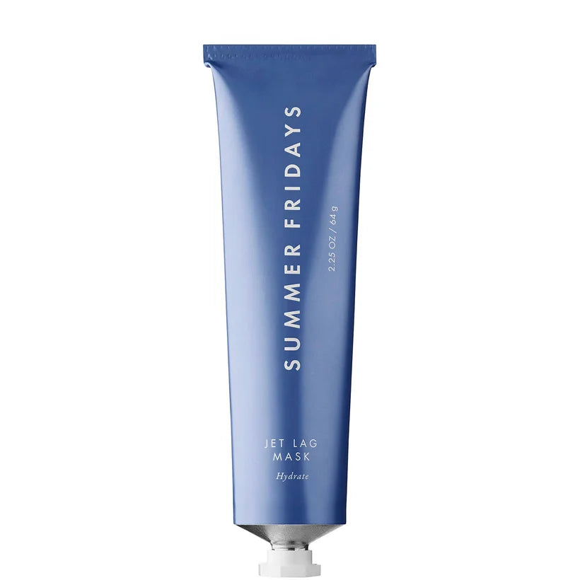 Summer Fridays Jet Lag Mask 64g, blue jar with white lid