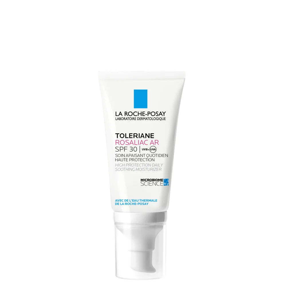 La Roche-Posay Toleriane Rosaliac AR moisturiser tube, 50ml with SPF30 for redness-prone skin