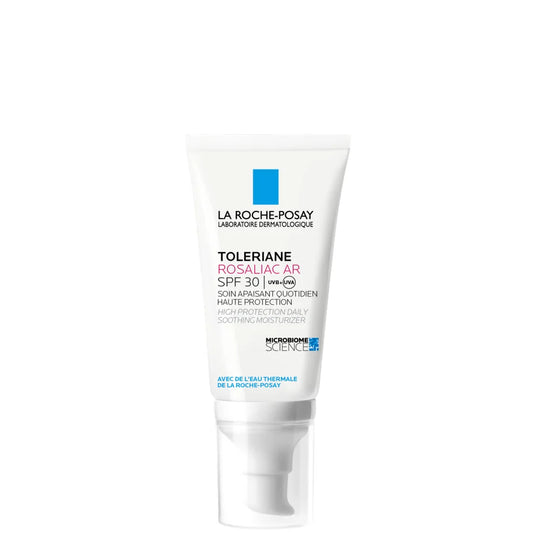 La Roche-Posay Toleriane Rosaliac AR moisturiser tube, 50ml with SPF30 for redness-prone skin