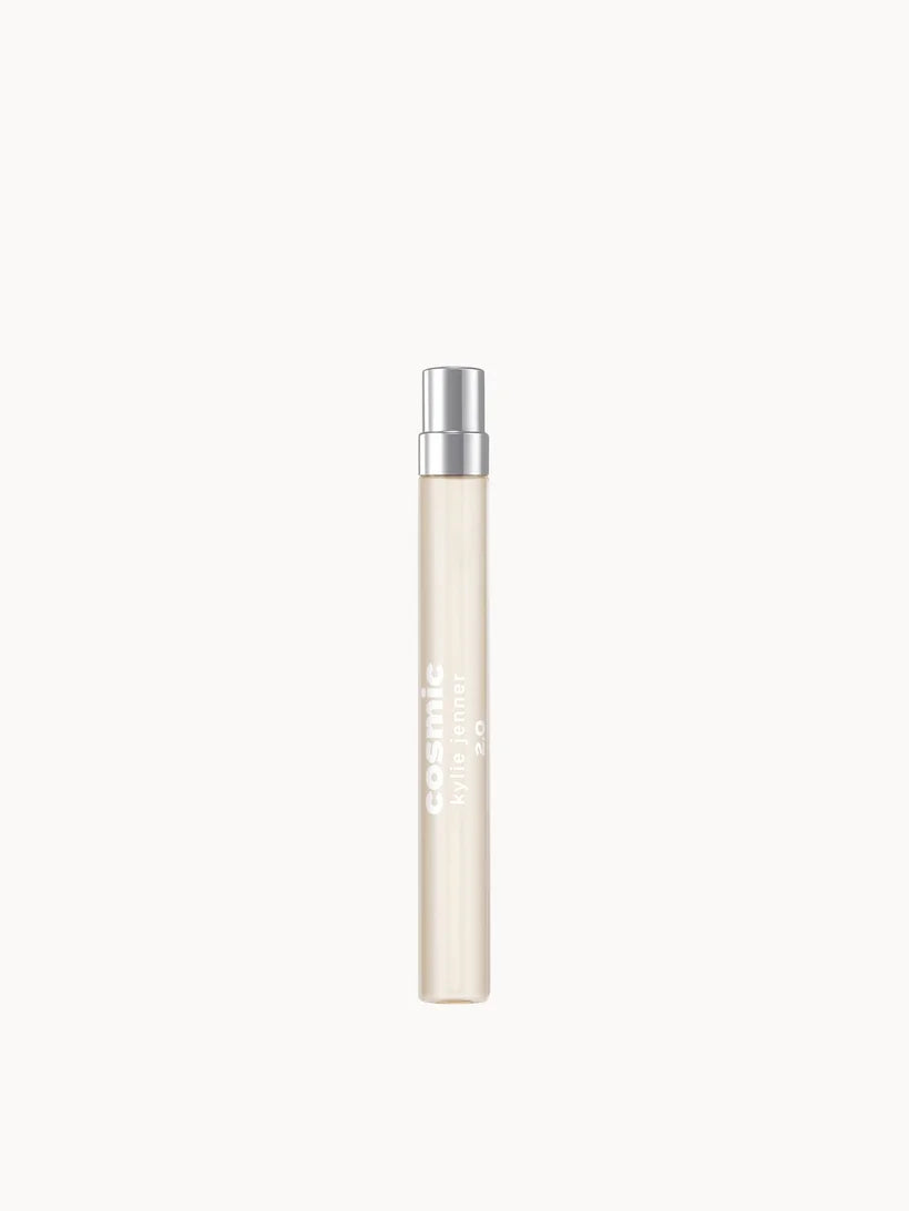 Cosmic 2.0 by Kylie Jenner Eau de Parfum 10ml small sculptural bottle with soft pink tint and rounded design