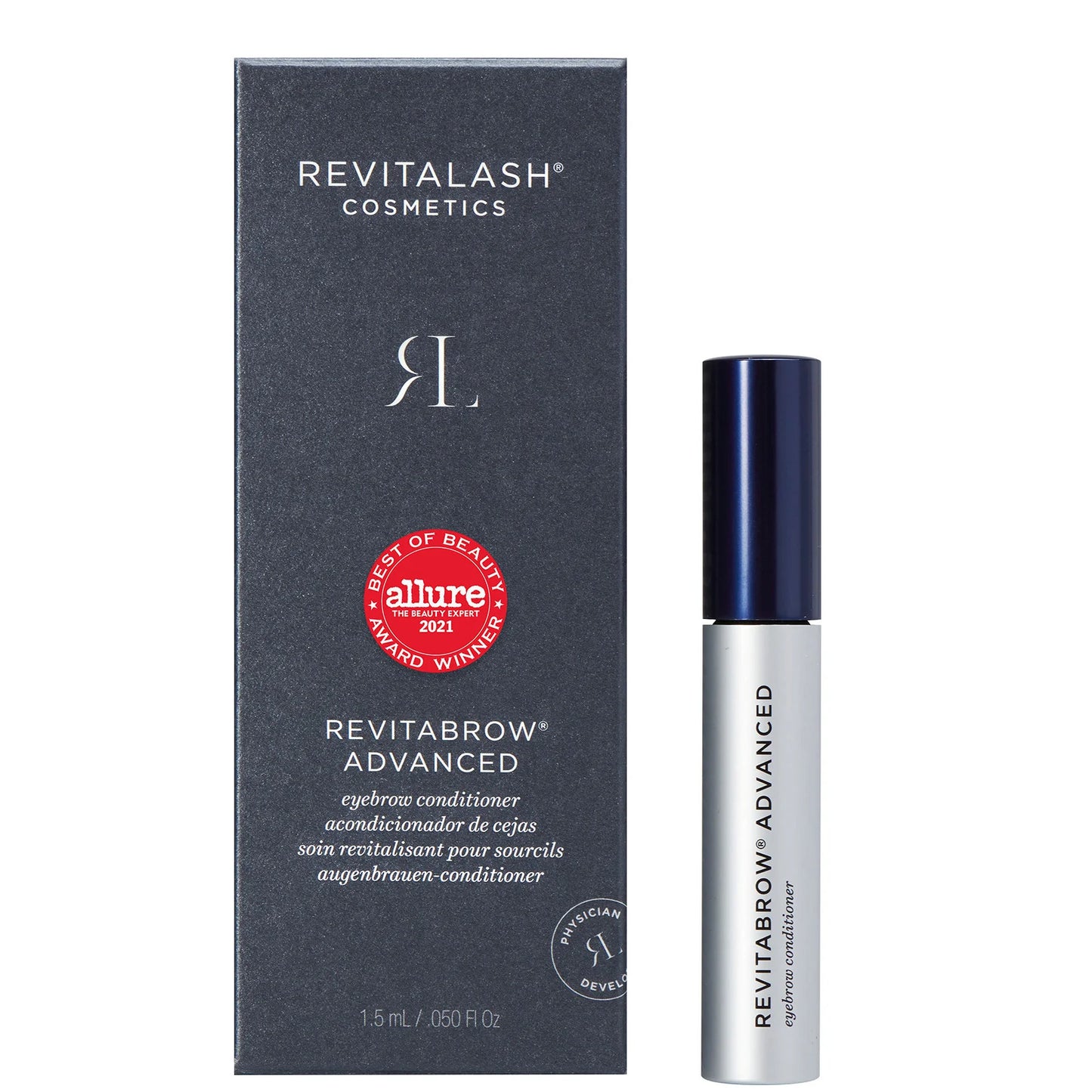 RevitaLash RevitaBrow Advanced eyebrow conditioner, 3ml applicator tube