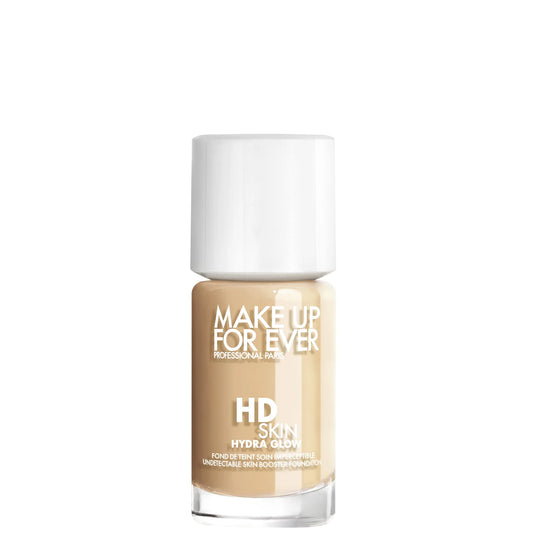 MAKE UP FOR EVER HD Skin HydraGlow Foundation 9 2N22, dewy liquid foundation bottle