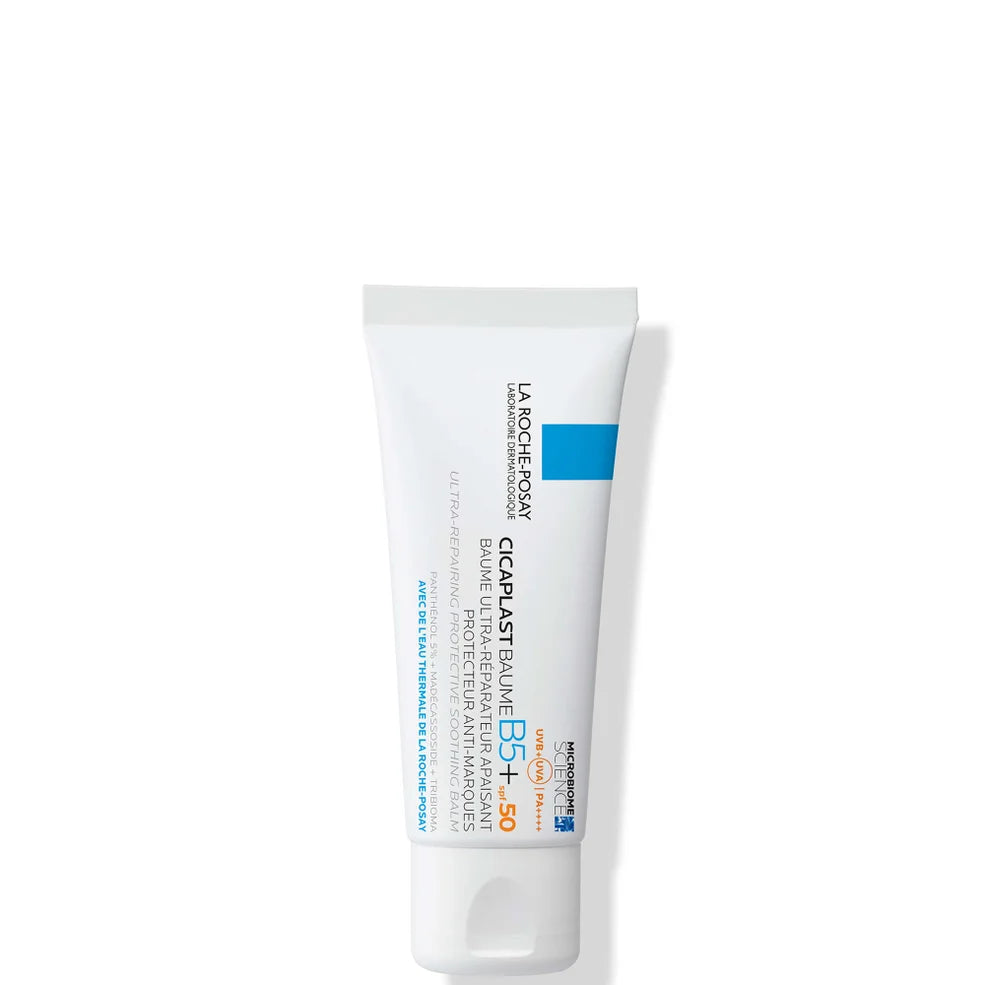 La Roche-Posay Cicaplast Baume B5+ SPF50 tube, 40ml soothing balm for irritated skin