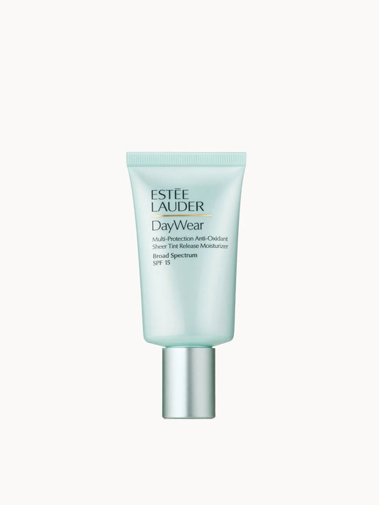 Estée Lauder Daywear Sheer Tinted Moisturiser SPF15 50ml, blue squeeze tube with white cap