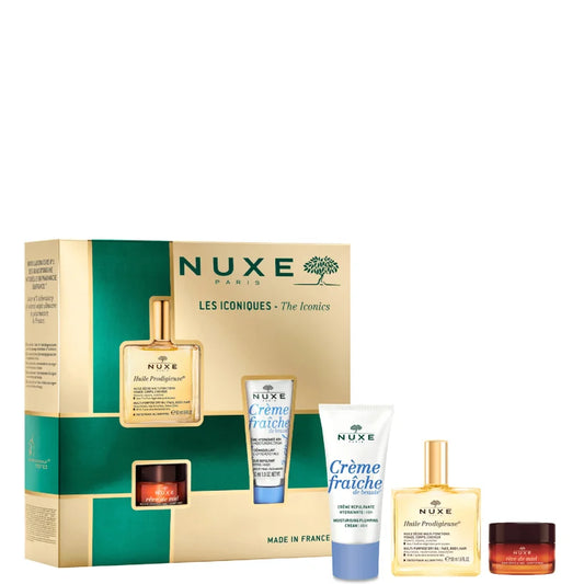 NUXE ‘The Iconics’ Gift Set — box damage — genuine product