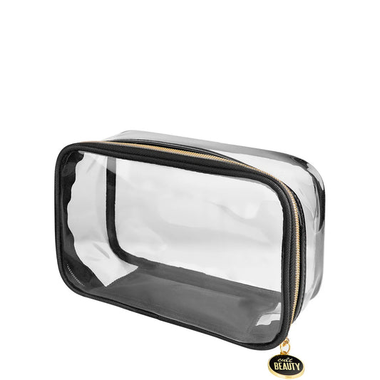 Compact travel makeup bag in medium size