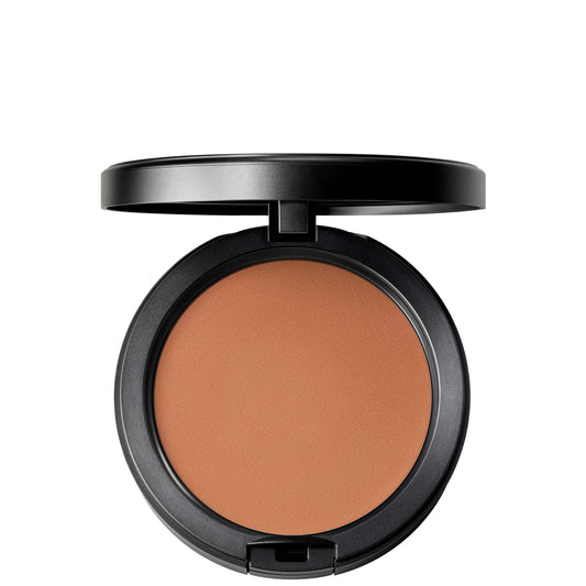 MAC Cosmetics Studio Fix Powder Plus Foundation 12g - NW43, refillable pressed powder compact with sponge compartment underneath