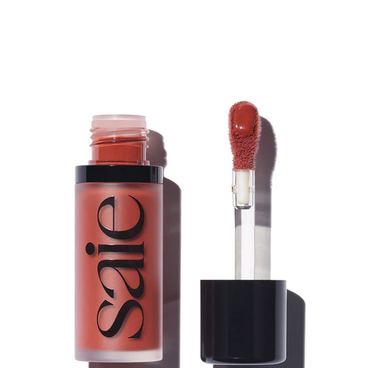 Saie Dew Blush Liquid Cheek Flush - Spicy
