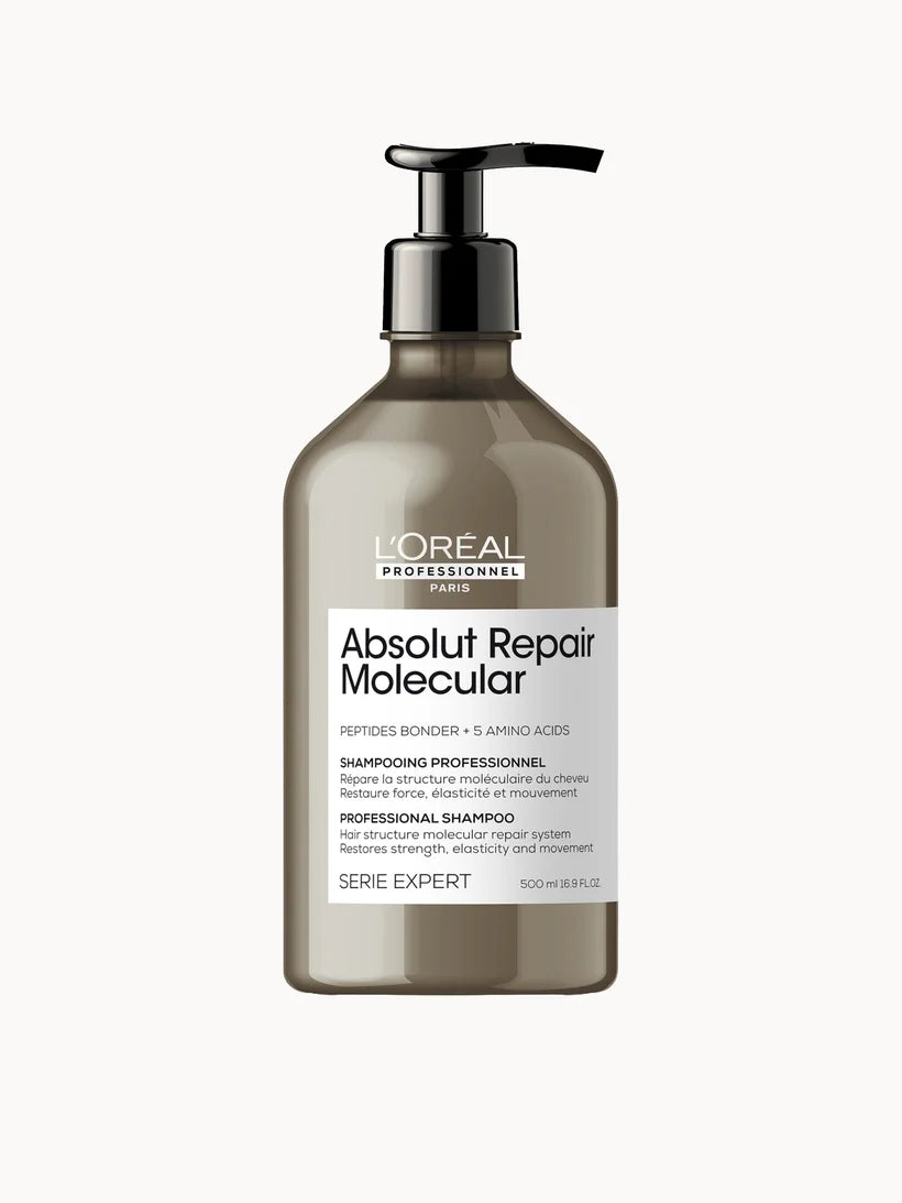L'OrÃ©al Professionnel Absolut Repair Molecular shampoo 500ml bottle