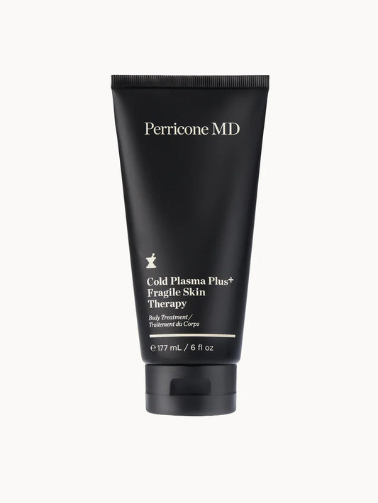 Perricone MD Cold Plasma Fragile Skin white plastic tube with a narrow flip cap