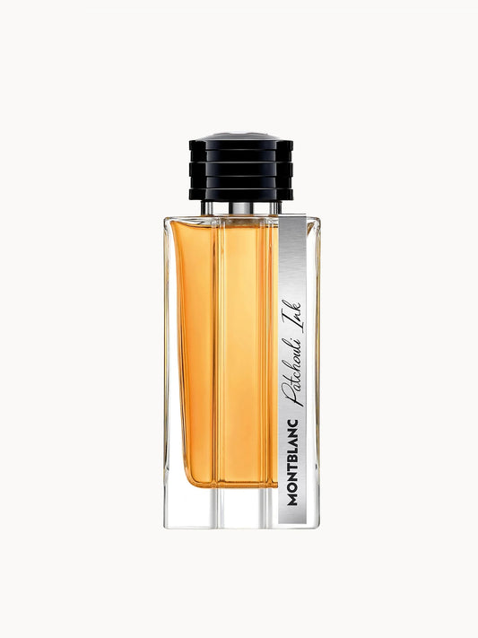 Montblanc Patchouli Ink Eau de Parfum 125ml dark ink-blue rectangular glass bottle